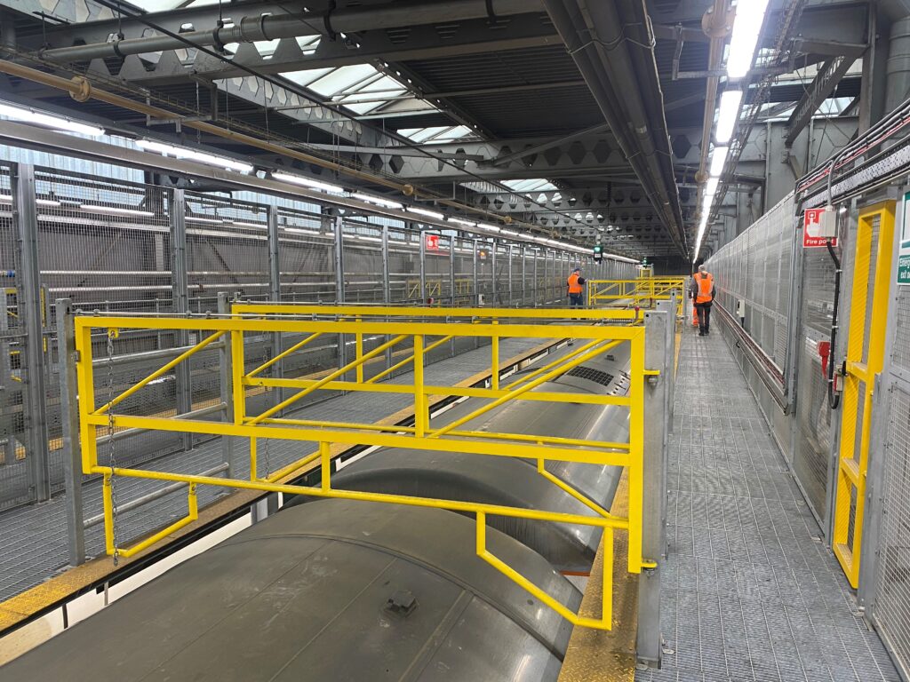 Repair to Safety Gates at Train Depot - Haunsey