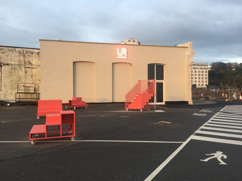 Welding completed for the Triannual Sculpture - Folkestone